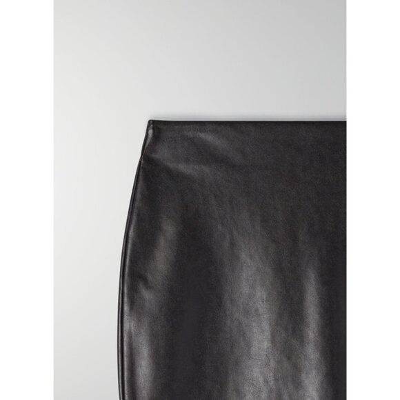 Aritzia Ten by Babaton Glow Vegan Leather Skirt - Picture 8 of 9